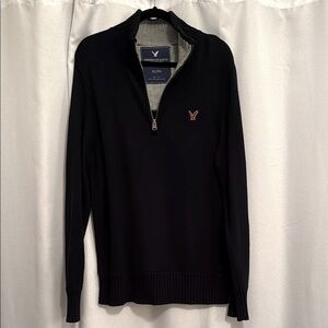 Men's American Eagle Knit Quarter Zip